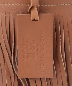 23区 MARCO MASI レザーキャンバスコンビ 巾着 バッグ