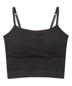 AMPHI ブラトップ 立体的なバストシルエット 脇すっきり クロップド丈 【L∞Ping ルーピング】 ブラキャミソール JSF102 アンフィ／ワコール