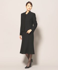 自由区 FORMAL 【前開きワンピース】ネルファータリンググログラン ジャケット+ワンピース