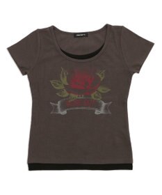 WEGO レイヤードドッキンググラフィックT