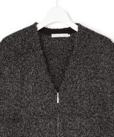 ICB ツイーディーニット ジップアップジレ