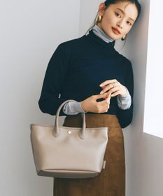 TOPKAPI 【Breath TOPKAPI】RIPPLE リプル レザーハンドル ミニ トートバッグ