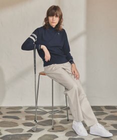 23区GOLF 【23Fondation/WOMEN】レーヨンストレッチ カラーニット