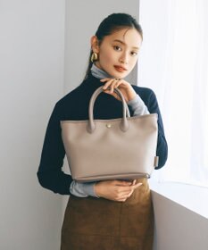 TOPKAPI 【Breath TOPKAPI】RIPPLE リプル レザーハンドル ミニ トートバッグ