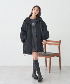 earth music&ecology ランダム刺繍オフショルプルオーバー