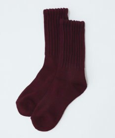 WEGO サポート付きボリューム無地リブソックス