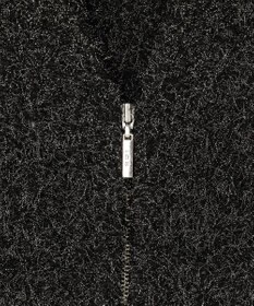 ICB ツイーディーニット ジップアップジレ