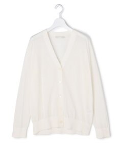 ICB 【先行予約】 リネンブレンドシアー カーディガン