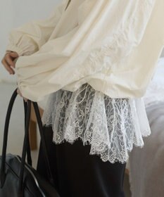 WEGO 【ANGIE VINTAGE】裾レースドッキングロンT