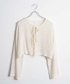 WEGO メッシュリボンカーディガン