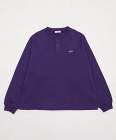 WEGO 【ユニセックス着用ITEM/MLサイズ展開/裏起毛】ショートドロストヘンリーネックプルオーバー