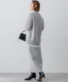 23区 【VERY掲載/洗える】カシミヤブレンド Iライン ニットスカート