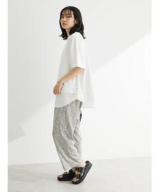 Green Parks ボタニカル柄イージーパンツ