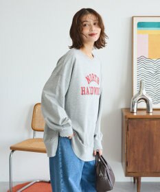 Green Parks カレッジロゴ裏毛チュニック