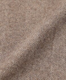 GOTAIRIKU 【カシミヤ100％】 幅広 マフラー_ヘリンボーン柄(40×180)