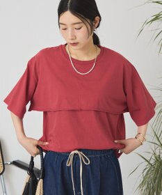 AMERICAN HOLIC レイヤード風加工Ｔシャツ