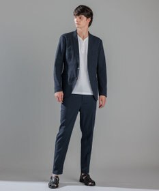 JOSEPH HOMME スビンソフトジャージー　ヘンリーネック半袖カットソー