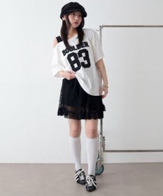 WEGO レースフリルスカート