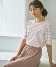 ANY SIS 【UVカット・接触冷感・撥水・汗ジミ防止】プレーティングジャージー タックスリーブ カットソー