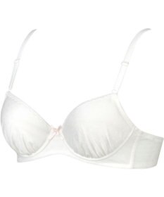 Wing ジュニア ブラジャー Wing Teen やさしくサポート オーガニックコットン混(身生地部) 【STEP3 まるみをおびてきた胸に】 RB2016 ウイング／ワコール