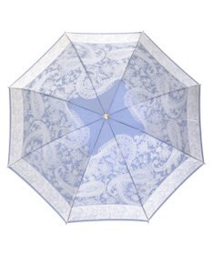 槇田商店 Kirie ペイズリー ミステリアスブルー 折りたたみ傘