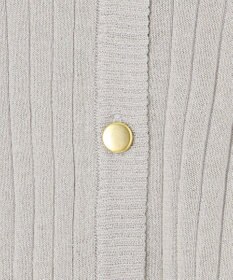 J.PRESS YORK STREET 【WOMEN】シアワイド リブカーディガン