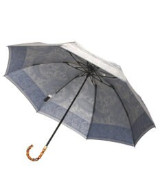 槇田商店 Kirie ペイズリー ミステリアスブルー 折りたたみ傘