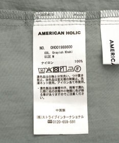 AMERICAN HOLIC 【2点セット】ナイロンAラインワンピース+キャミソール