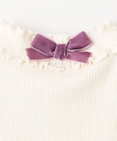 ANY KIDS バックリボン カットソー