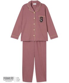 une nana cool MADE WITH PEANUTS 【綿100％】ハイゲージ天竺パジャマ