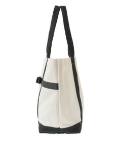 Maison de FLEUR マルチポケット帆布トートMバッグ