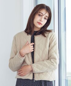 Tiaclasse ボアキルトショートジャケット