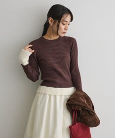 CRAFT STANDARD BOUTIQUE とてもち袖シャギーニットプルオーバー