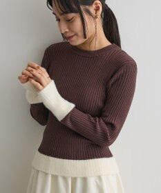 CRAFT STANDARD BOUTIQUE とてもち袖シャギーニットプルオーバー