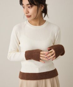 CRAFT STANDARD BOUTIQUE とてもち袖シャギーニットプルオーバー