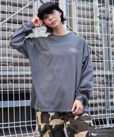 WEGO 【ユニセックス着用ITEM】ピグメントグラフィックT（LS）