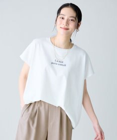 ANY ANYファンクションワイドフレンチスリーブTシャツ