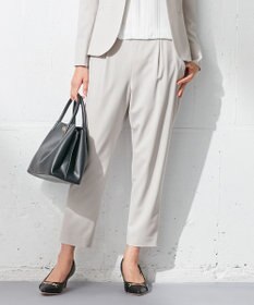 ANY SIS 【セットアップ対応】セレモニーダブルクロス テーパード パンツ