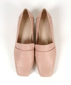 Dominic3 晴雨兼用 サイドギャザー ソフトレザーローファー