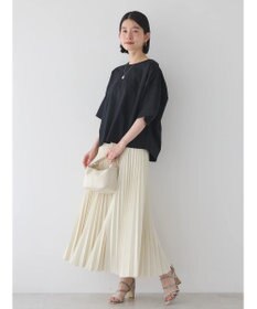 AMERICAN HOLIC 丈違いジョーゼットプリーツスカート