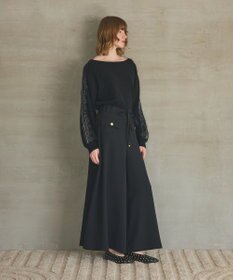 GRACE CONTINENTAL ワイドフレアパンツ