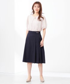 ANY SIS 【吸水速乾・UVケア・接触冷感】コンフォートジャージー ブラウス