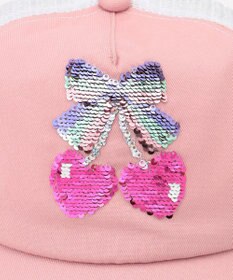 ANY KIDS スパンコール メッシュ キャップ