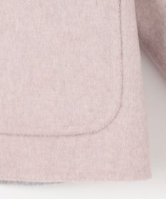 J.PRESS LADIES L 【リバーシブル】ウールナイロン リバー ショート コート