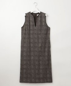 J.PRESS LADIES L 【洗える】チェック ジャカード ジャンパースカート