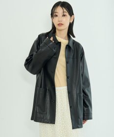 UNFILO L ソフトウール フェイクレイヤード ロンT