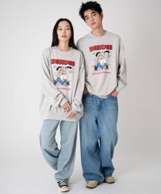 WEGO 【ユニセックス着用ITEM/SMLサイズ展開】アソートグラフィックプルオーバー2