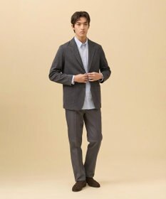 J.PRESS MEN 【KANEMASA JERSEY】メランジチドリジャージー カットジャケット