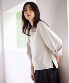 ANY L 【洗濯機可】袖タックプルオーバー