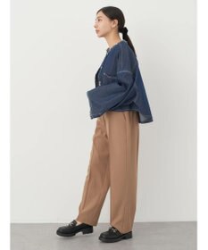 earth music&ecology ２ｗａｙピンタックテーパードパンツ